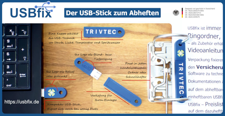 TRIVTEC USBfix Infokarte